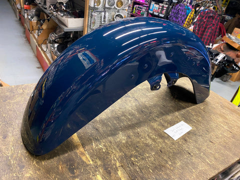 OEM Front Fender FLHX STreet Road Glide FLH Stretched Billiard Blue 2019