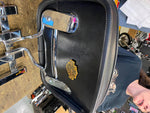 Factory Backrest Sissybar Luggage Rack Harley FLHS FLH Bagger  classic Tour