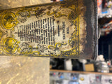 Vtg  Neatsfoot Harness Oil Can Horse Harness Soldered tin Antique Collectible!