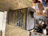 Vtg  Neatsfoot Harness Oil Can Horse Harness Soldered tin Antique Collectible!