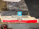 Vtg General Motors Factory Truck Splash Guards Square Pickup Truck Auto GM OEM!