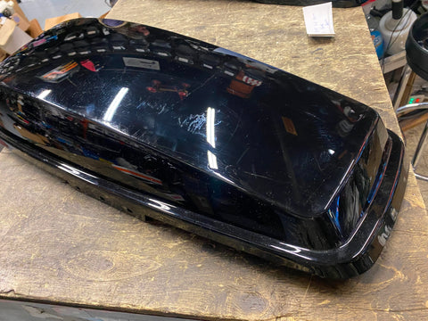 OEM Saddlebag Lid Vivid Black Left 2014^ Harley Touring FLH Glide Road king FLHX