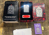 Zippo 65th Anniversary 1932-1997 Limited Edition Lighter Commemorative Tin Sleev
