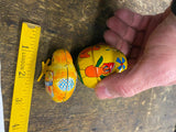 Vtg Haji Tin Litho Chick in Egg Wind-Up Tin Toy Japan – Easter 1950's Collectibl