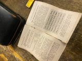 1914 Vtg Eastman Kodak No.1A Model Folding Camera w/ Case Instructions Pocket!