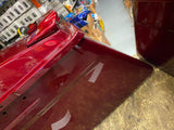 OEM Mysterious Red Saddlebags Harley Touring FLH gLIDE 2013< Chrome Trim Spoiler