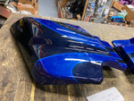 Left Side Cover panel Harley Touring FLH gLIDE Crushed saphire Blue Ultra Glide