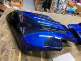 Left Side Cover panel Harley Touring FLH gLIDE Crushed saphire Blue Ultra Glide