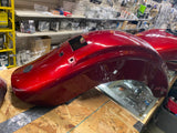Rear Fender Twisted Cherry Red 2009 Harley road Street Glide OEM Touring FLH