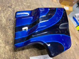 Right Side Cover panel Harley Touring FLH gLIDE Crushed saphire Blue Ultra Glide