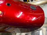 Rear Fender Twisted Cherry Red 2009 Harley road Street Glide OEM Touring FLH