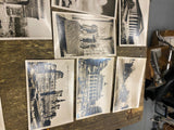 VTG Pack PARIS Black/White Photographs Postcards 1940's CAP Tourist Collectible