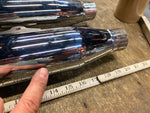 Cobra 3" Neighbor Hater Slip-On Mufflers Chrome #6045 Harley Davidson Dyna