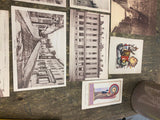 VTG Pack PARIS Black/White Photographs Postcards 1940's Commercy Collectible #2