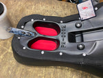 Danny Gray Seat Harley Dyna 2006^ Airhawk Leather Superglide Low rider fxd Wide!