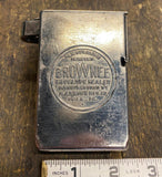 Antique Stationery Tool Rare Brownee Gadget Envelope Sealer Office Equipment Vtg
