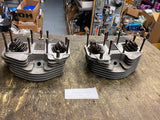 oem Shovelhead Cylinder Heads Rebuilt 80" Front Rear FActory FX FLH Wide Glide!