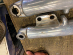 OEM Vtg Wide Glide FLH shovelhead fork Tubes sliders 73-76 Disc 41mm Extended Ch