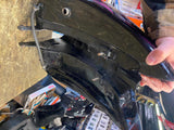 Stretched Softail Gas Tank Custom Flame Paint Chopper 84-99 FXST Fatboy Heritage