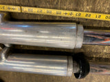OEM Vtg Wide Glide FLH shovelhead fork Tubes sliders 73-76 Disc 41mm Extended Ch