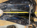 Stretched Softail Gas Tank Custom Flame Paint Chopper 84-99 FXST Fatboy Heritage