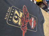 Vtg Harley Davidson Sturgis 75th Anniversary 1938 -2015 T Shirt Black Men 4XL
