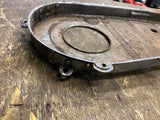 Chrome Tin INNER PRIMARY COVER 1936-1954 Harley Knucklehead UL Flathead Panhead