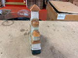 EMPTY VTG 1968 The Broadmoor Jim Beam Whiskey Decanter Bottle Barware Decor