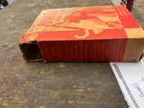 Vtg 30's Burch's Jumbo Pop Corn box Carnival Clown Jumbo Elephant Antique collec