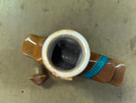EMPTY VTG 1968 The Broadmoor Jim Beam Whiskey Decanter Bottle Barware Decor