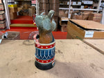 EMPTY VTG 1976 Republican Elephant Jim Beam Whiskey Decanter