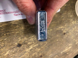 1995 Zippo LIghter "JAR" brushed Military Marines Jarhead Nice Shape Vtg!