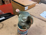 EMPTY VTG 1976 Republican Elephant Jim Beam Whiskey Decanter