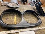 61400180 Road glide Headlight Bezel Trim Visor Harley Davidson Touring 1998^ OEM
