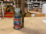 EMPTY VTG 1976 Republican Elephant Jim Beam Whiskey Decanter