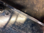 1969 Triumph Trident gas tank Emblem Badge T150 Left OEM Bread box NOS 82-9360