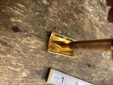 Vtg Gillette Gold Tech safety razor Shaving Barber Double Edge 40's Collectible!