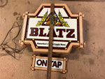 VTG 1977 Made In USA Blatz Americas Great Light Beer Lighted Advertising Sign