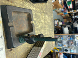 Vtg 40's cast iron ashtray Drunk On Light pole Souvenir Antique Cigar Cigarette