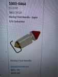 S&S Cycle Racing Needle Float Super E & G Carbs 11-2197 Harley Drag Bagger