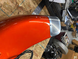 OEM Harley Ultra Limited Touring FLH Glide Scorched Orange Front Fender Trim 20