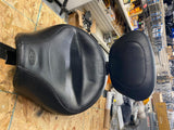 Wide Touring Solo Seat Mustang Harley Sportster 04-22 Drivers Backrest 883 1200