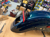 Rear Fender Harley Sportster Evo 883 Dark Green Teal OEM Factory paint 1998-03
