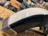 OEM Harley Front Fender Trim Police Bike Touring FLH Glide Black White 13< Nice!
