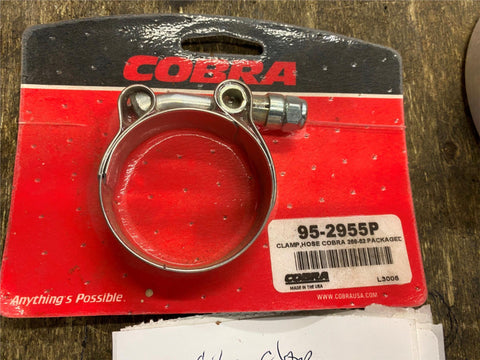 Cobra 1.90" T-Bolt Exhaust Clamp - 95-2955P Muffler Pipe Honda Kawasaki Header