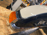OEM Harley Front Fender Trim Police Bike Touring FLH Glide Black White 13< Nice!