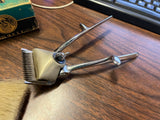 Vintage Hand Held Hair Clipper Oster Model 110 W/Box & Brush