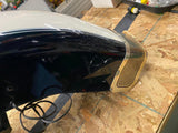 OEM Harley Front Fender Trim Police Bike Touring FLH Glide Black White 13< Nice!