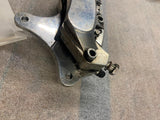 6 Piston Front Brake Caliper OMP Vrod Custom Harley chopper Billet Softail Dyna