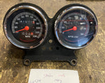 Speedometer tach Assy Harley Sportster Dyna FXR OEM Guages 1984-1993 Bracket Mou